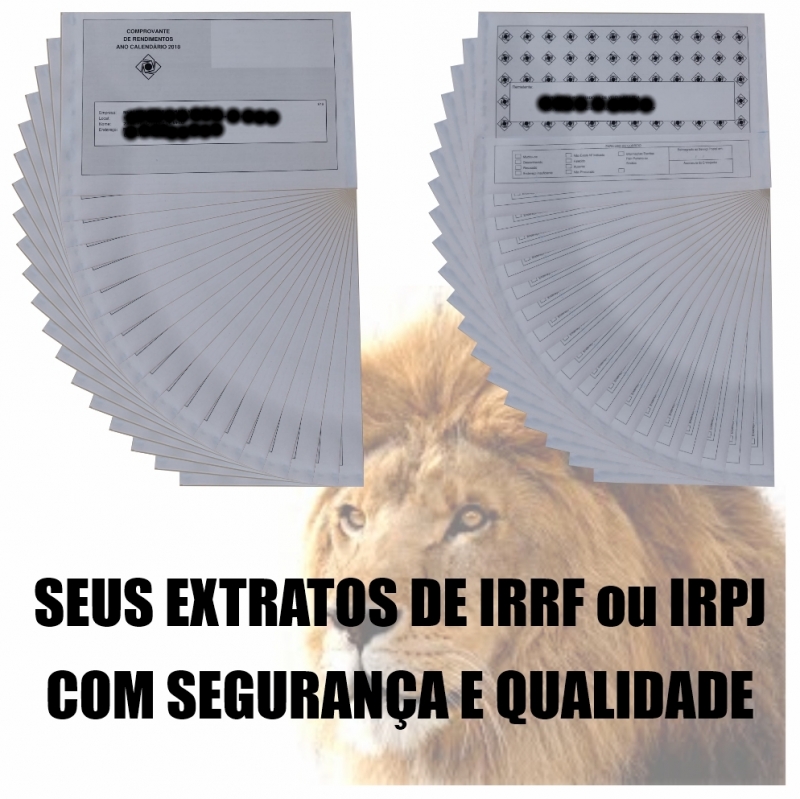 Gráfica de Impressão de Extrato Irpj Vila Esperança - Impressão de Irrf Online