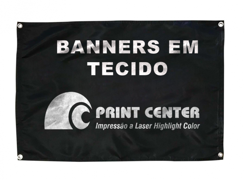 Impressão Banner em Tecido Preços Jabaquara - Impressão em Banner