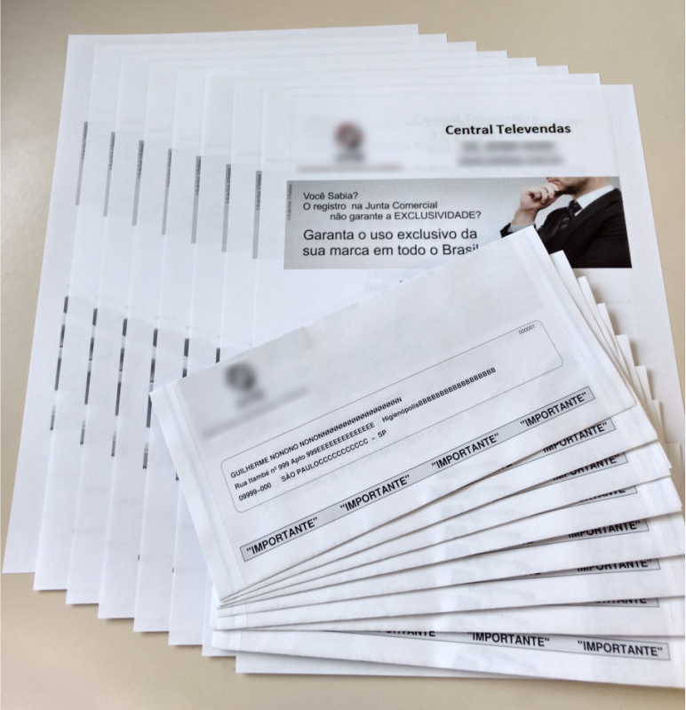 Impressão de Cartas Personalizadas Jardim Adhemar de Barros - Impressão de Cartas Bancárias
