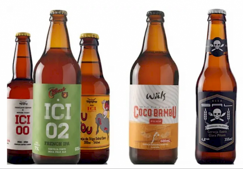 Impressão de Rótulos de Cerveja Personalizado Cotação Pompéia - Gráfica Rótulos Adesivos