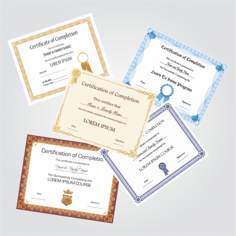 Impressão Personalizada de Certificado Cotar Bauru - Impressão Personalizada de Convites