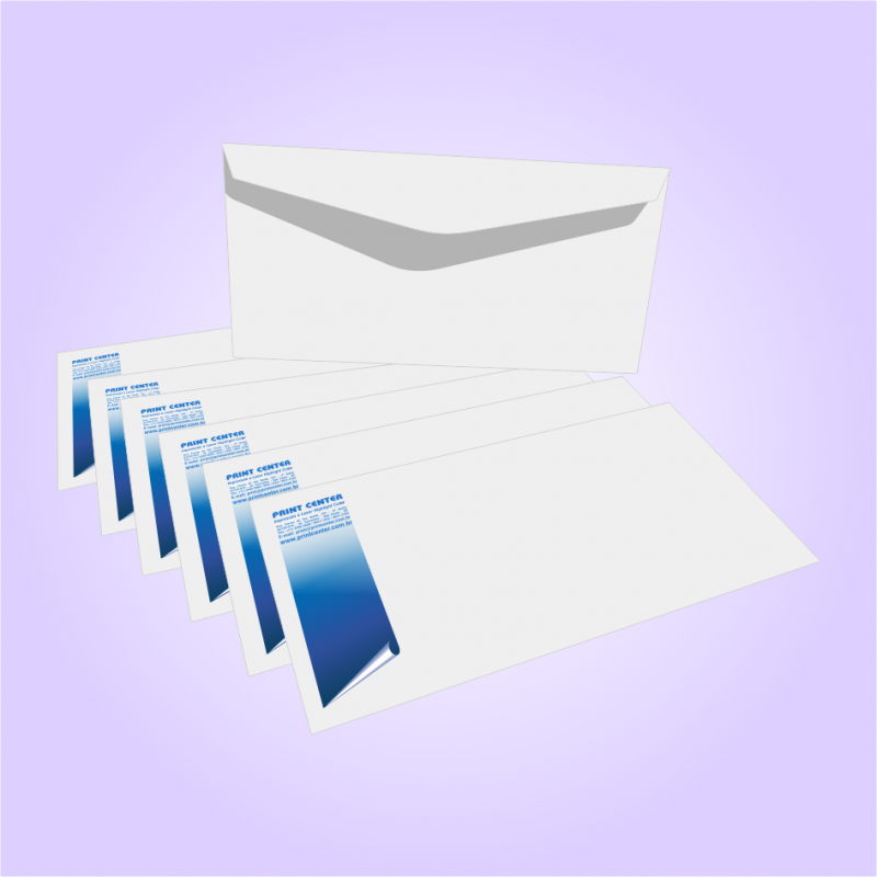 Impressão Personalizada de Envelope com Logo São Silvestre de Jacarei - Impressão Personalizada de Convites