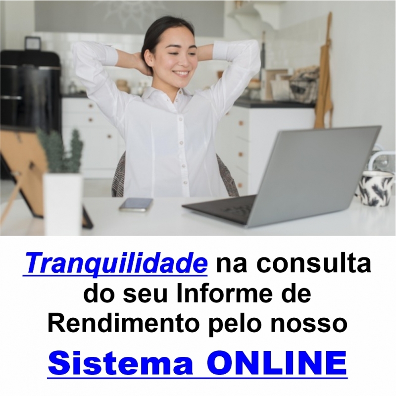 Informe de Rendimento Online São Paulo - Impressão de Irrf Online