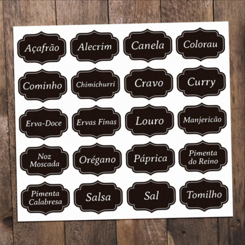 Loja de Etiqueta para Embalagem de Doces Jardim Casa Pintada - Etiqueta para Embalagem de Alimentos