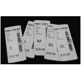 etiquetas de código de barras para roupas preço Mooca