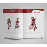 impressão de catálogos com encadernação preços Engenheiro Goulart
